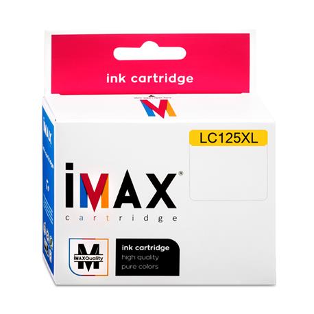 CARTUCHO IMAX® (LC125XLYL) PARA IMPRESORAS BR - 16,6ml - Amarillo