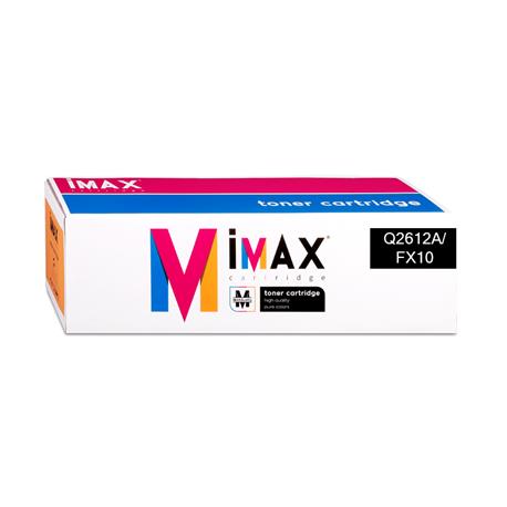 TONER IMAX® (Q2612A // FX10 / CRG703) PARA IMPRESORAS HC - 2.000pag - Negro