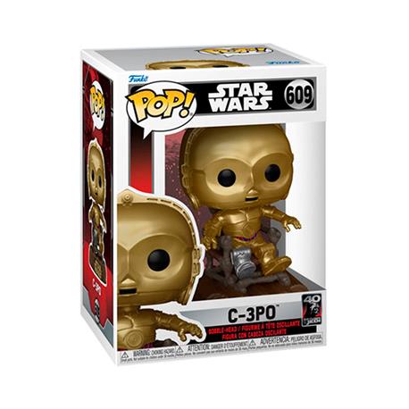 FUNKO POP STAR WARS EL RETONO DEL JEDI C3PO 40 ANIVERSARIO - 609