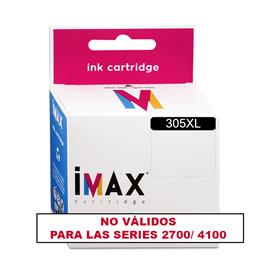 CARTUCHO IMAX® (3YM62AE Nº305XL BK) PARA IMPRESORAS HP - 18ml - Negro